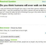 The Best of Yahoo Questions