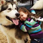 Cute Dogs with Little Kids