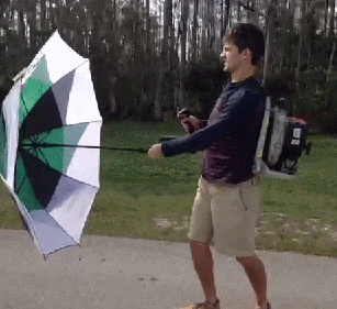 Image result for umbrella disaster funny gif