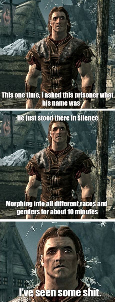 Skyrim has seen some shoot